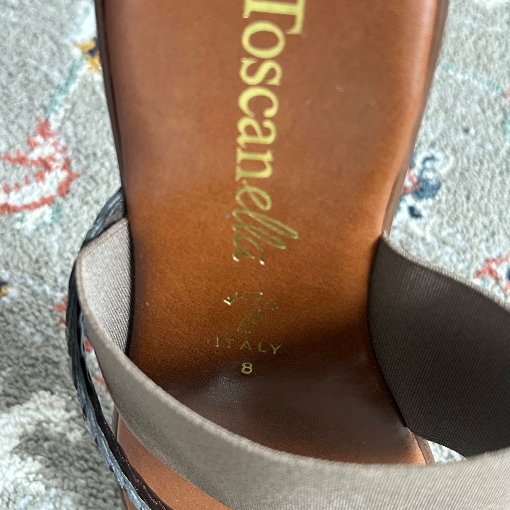 Toscanella Italian Sandals (W8) - Picture 8 of 8